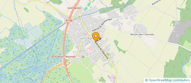 localisation de l'entreprise 909 333 759   SAINT-AGNANT