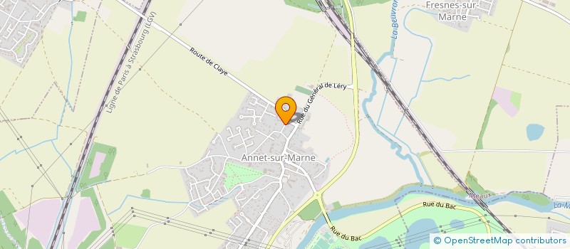 localisation de l'entreprise 909 336 166   ANNET-SUR-MARNE