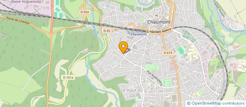 localisation de l'entreprise 909 352 353 à CHAUMONT