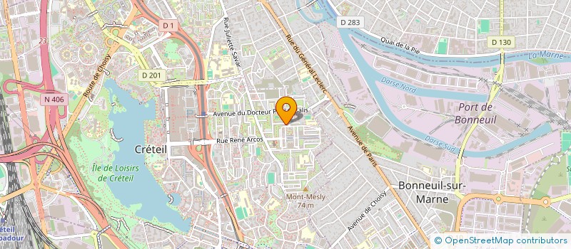 localisation de l'entreprise 909 358 020   CRETEIL