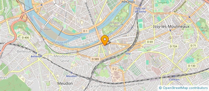 localisation de l'entreprise 909 360 745 à ISSY-LES-MOULINEAUX