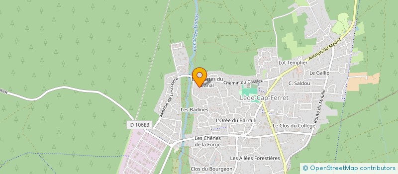 localisation de l'entreprise 909 363 848   LEGE-CAP-FERRET