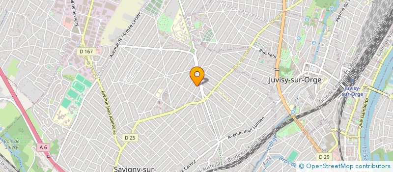 localisation de l'entreprise 909 366 585 à SAVIGNY-SUR-ORGE