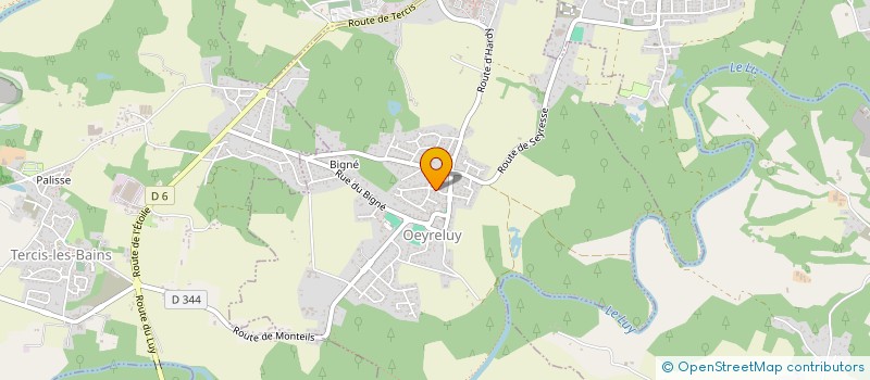 localisation de l'entreprise 909 378 309   OEYRELUY