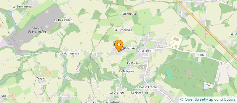 localisation de l'entreprise 909 379 570   AUCALEUC