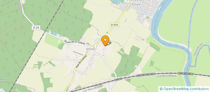 localisation de l'entreprise 909 380 552   ATHEE