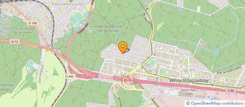localisation de l'entreprise 909 403 040 à VELIZY-VILLACOUBLAY