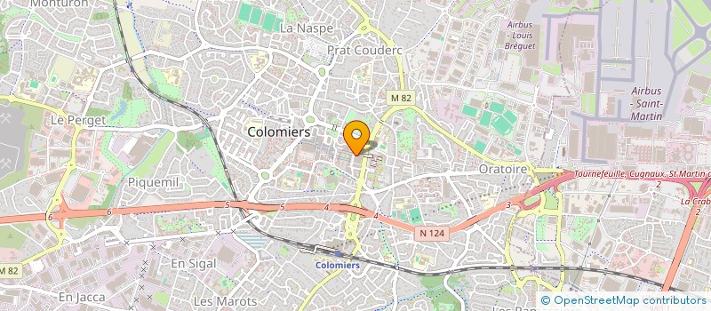 localisation de l'entreprise 909 405 169 à COLOMIERS