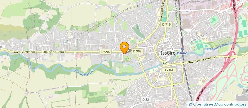 localisation de l'entreprise 909 416 422   SAINTE-FLORINE