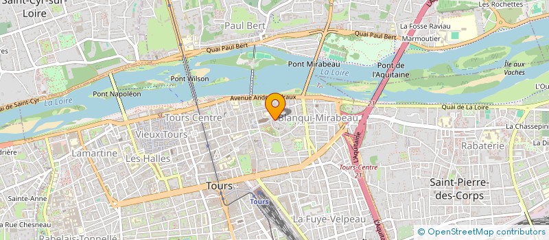localisation de l'entreprise 909* à TOURS
