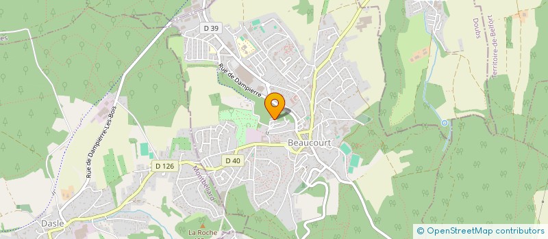 localisation de l'entreprise 909 429 987 à BEAUCOURT
