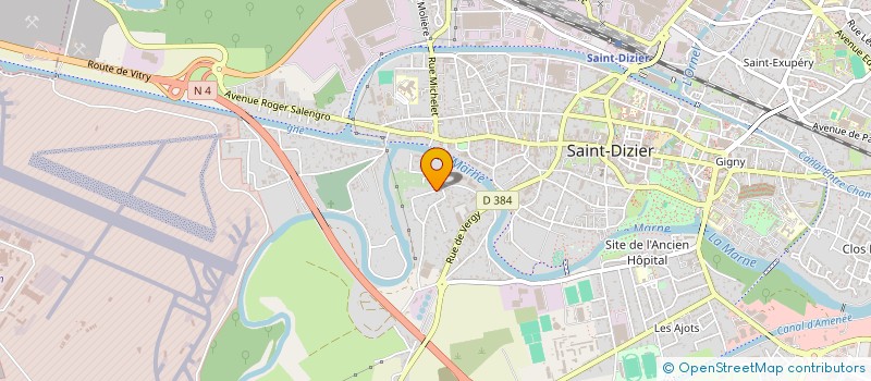 localisation de l'entreprise 909 435 505 à SAINT-DIZIER