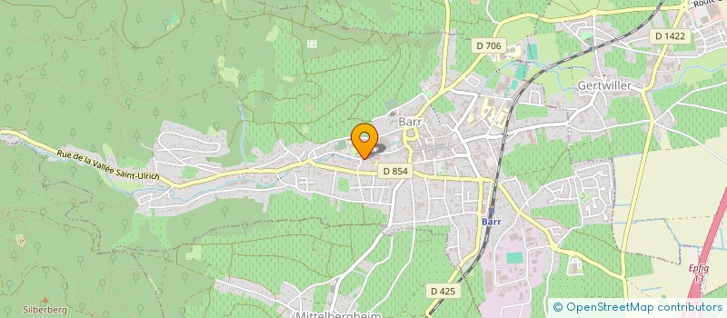 localisation de l'entreprise 909 437 030   BARR