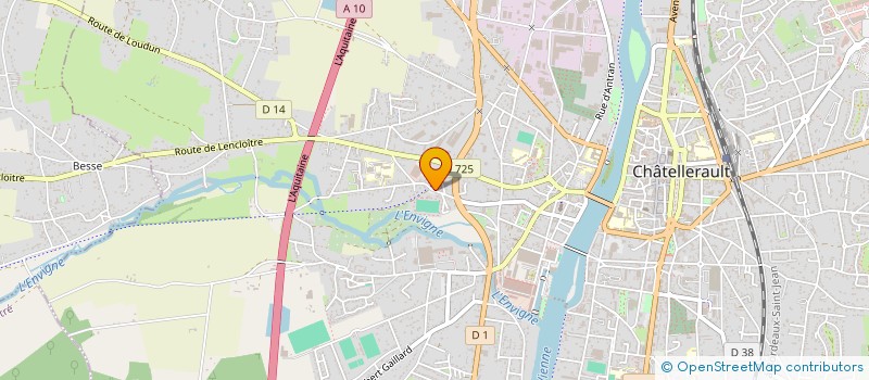 localisation de l'entreprise 909 440 786 à CHATELLERAULT