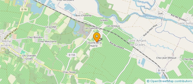 localisation de l'entreprise 909 450 173 à ANGEAC-CHARENTE