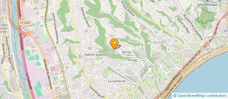 localisation de l'entreprise 909 458 325   NICE