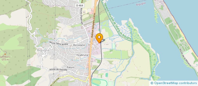 localisation de l'entreprise 909 470 155   BIGUGLIA