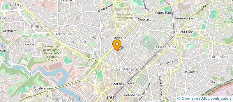 localisation de l'entreprise 909 471 294  à BREST