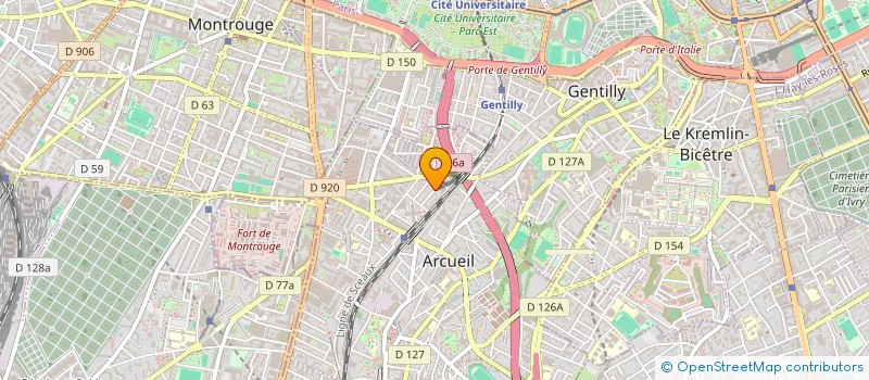 localisation de l'entreprise 909 482 168  à SAINT-MAUR-DES-FOSSES