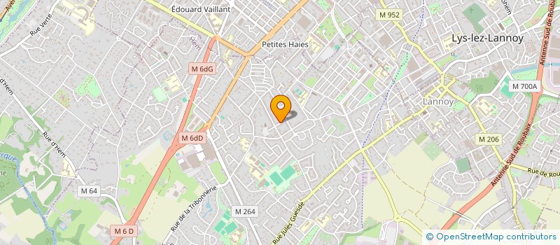 localisation de l'entreprise 909 484 776   HEM