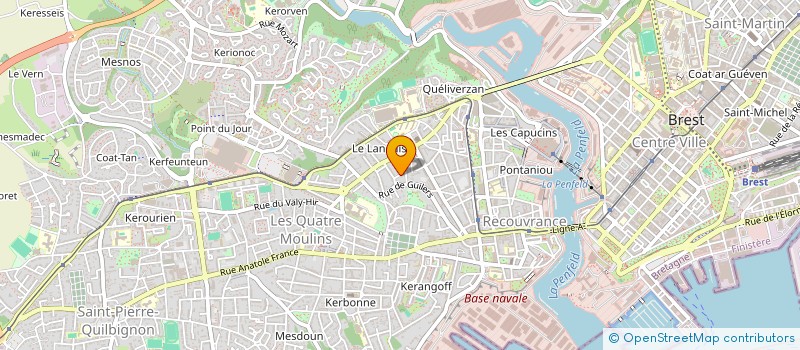 localisation de l'entreprise 909 503 567  à BREST