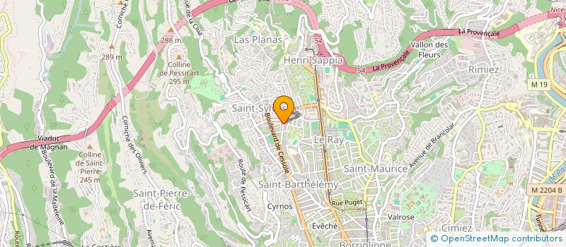 localisation de l'entreprise 909 504 813   NICE