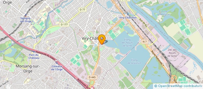 localisation de l'entreprise 909 515 785 à VIRY-CHATILLON
