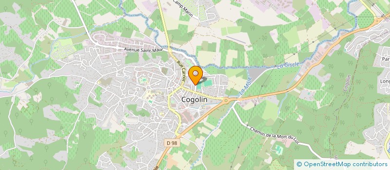 localisation de l'entreprise 909 518 680  à COGOLIN