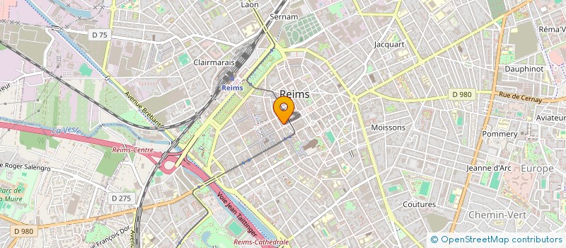 localisation de l'entreprise 909 521 940   REIMS