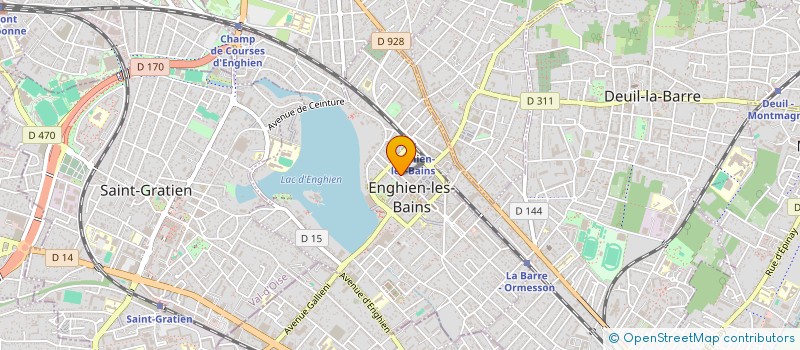 localisation de l'entreprise 909 527 954   ENGHIEN-LES-BAINS