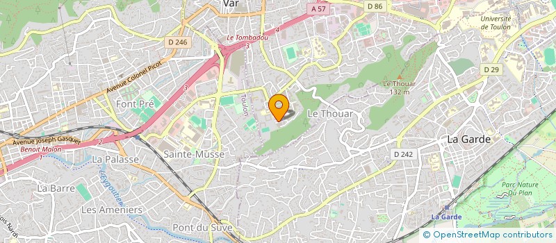 localisation de l'entreprise 909 530 552   TOULON