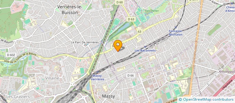 localisation de l'entreprise 909 535 353  à ANTONY