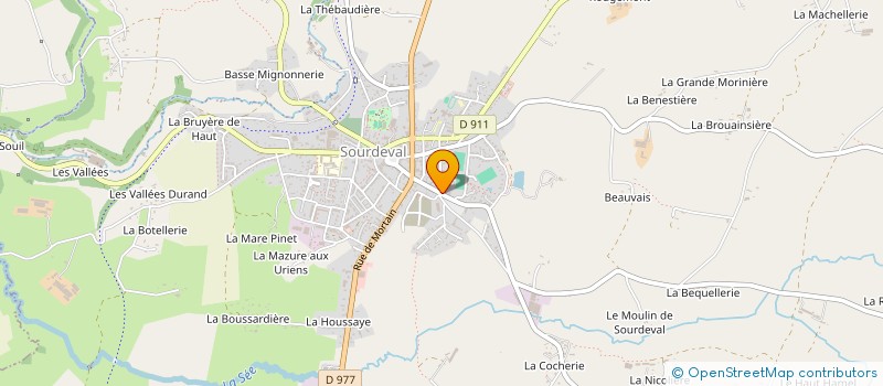 localisation de l'entreprise 909 536 831   SOURDEVAL