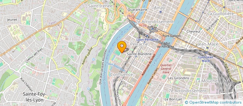 localisation de l'entreprise 909 538 415   LYON