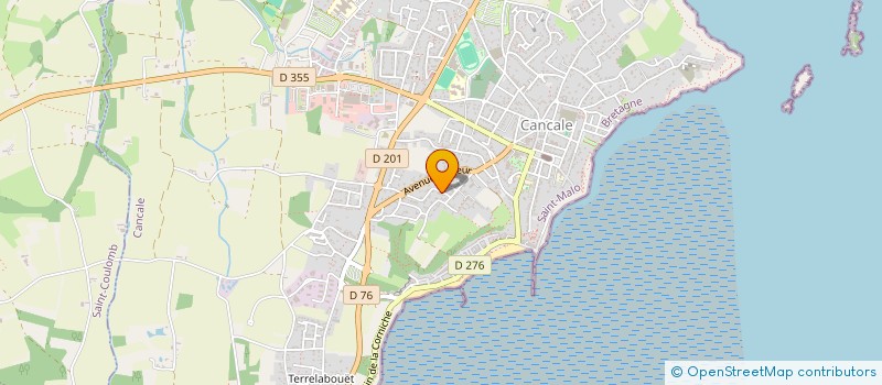 localisation de l'entreprise 909 559 213   CANCALE
