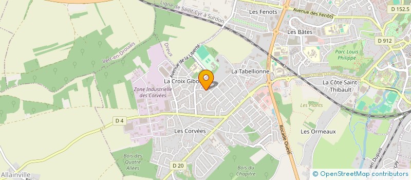 localisation de l'entreprise 909 561 565 à VERNOUILLET