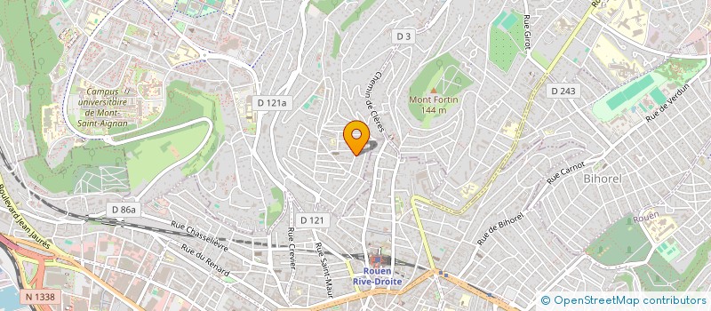 localisation de l'entreprise 909 562 316  à MONT-SAINT-AIGNAN