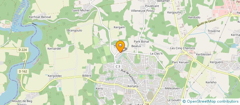 localisation de l'entreprise 909 580 250  à GUIDEL