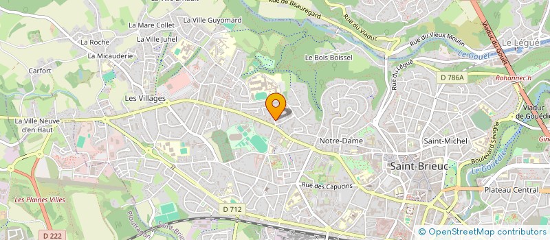 localisation de l'entreprise 909 583 544  à SAINT-BRIEUC