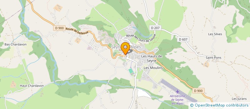 localisation de l'entreprise 909 587 495   SEYNE