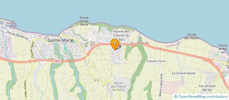 localisation de l'entreprise 909 596 470 à SAINTE-MARIE