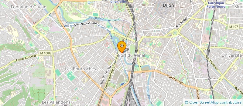 localisation de l'entreprise 909 608 960 à DIJON
