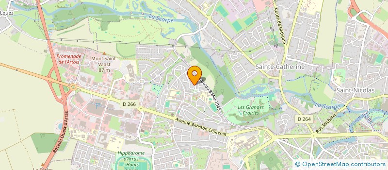 localisation de l'entreprise 909 623 050   ANZIN-SAINT-AUBIN