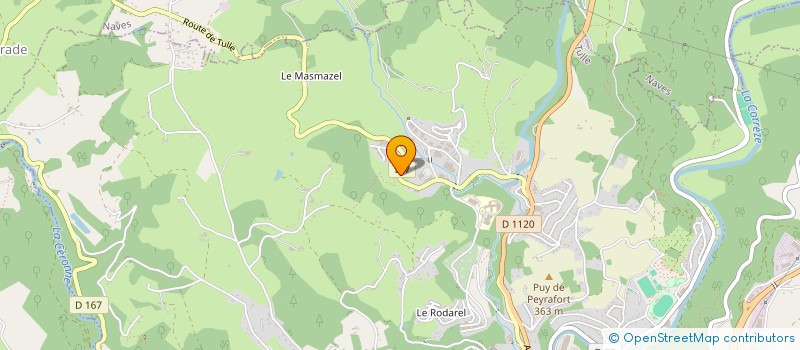 localisation de l'entreprise 909 640 005   TULLE