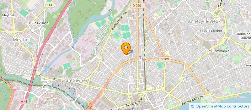 localisation de l'entreprise 909 647 935   SAINT-JULIEN-EN-GENEVOIS