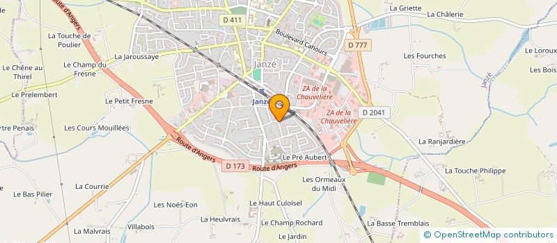 localisation de l'entreprise 909 658 353   JANZE