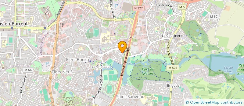 localisation de l'entreprise 909 666 240   VILLENEUVE-D'ASCQ