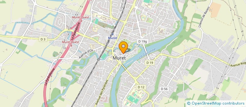 localisation de l'entreprise 909 672 057   MURET