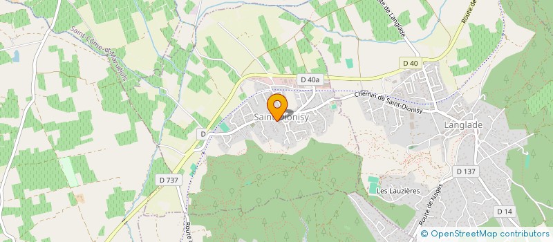 localisation de l'entreprise 909 673 790   SAINT-DIONISY