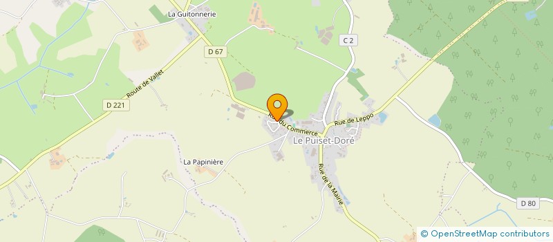 localisation de l'entreprise 909 675 662  à MONTREVAULT-SUR-EVRE